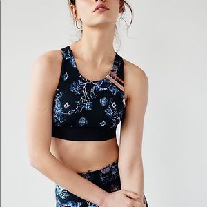 Free People Freestyle Printed Sports Bra